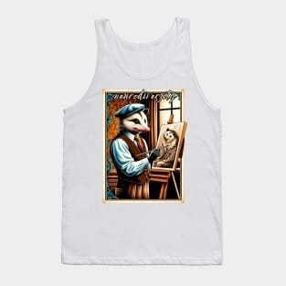 Neurodiversity Opossum Art Tank Top